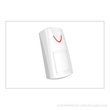 Fire-proof Abs Housing Wired Double Identify Infrared Detector / Pir Motion Sensors Lyd-202